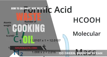 Calculating Acid Value in Waste Cooking Oil: A Step-by-Step Guide
