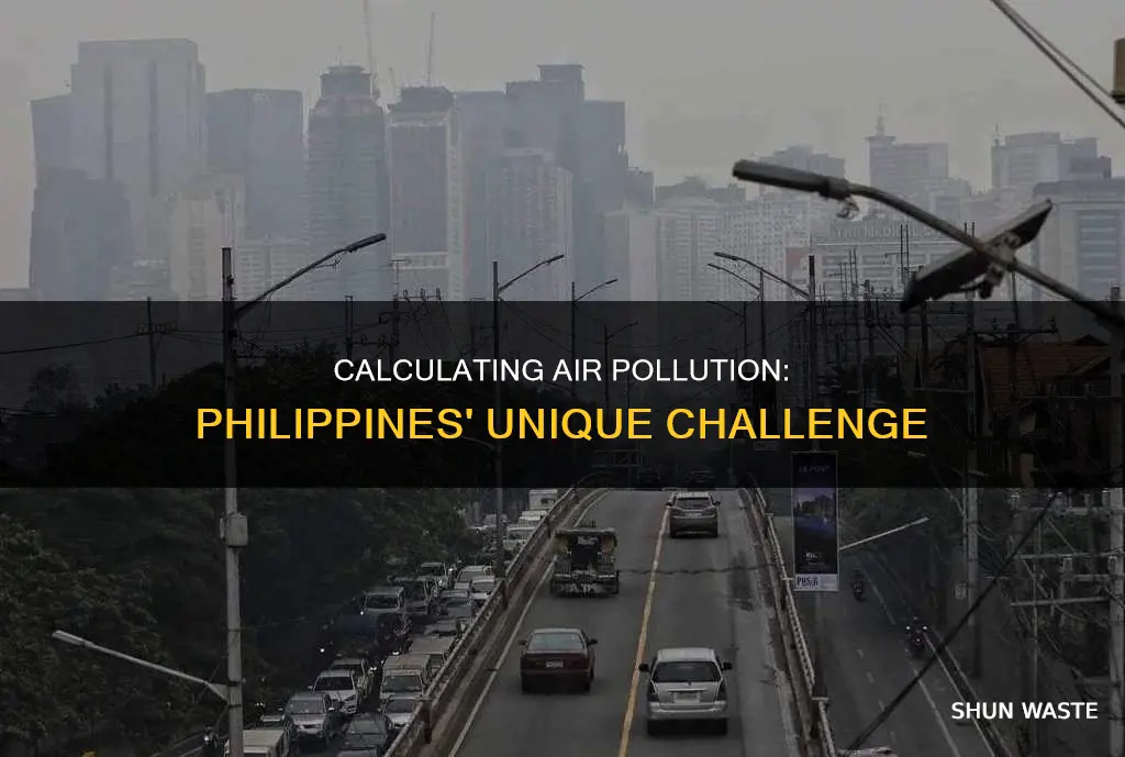 how to calculate air pollution in the philippines