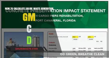 Calculating Solid Waste Generation: GM, C&D Methods Explained