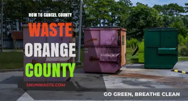 How to Cancel County Waste in Orange County: A Step-by-Step Guide