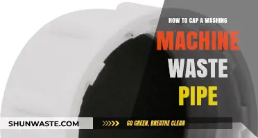 Capping a Washing Machine Waste Pipe: A Step-by-Step DIY Guide