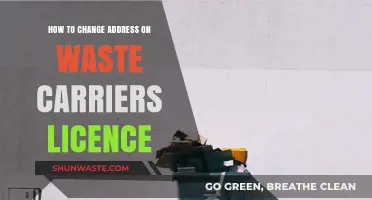 Changing Your Address on a Waste Carriers Licence: A Step-by-Step Guide