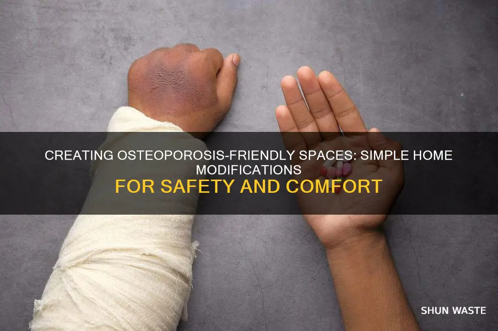 how to change an environment to be osteoporotic frendly