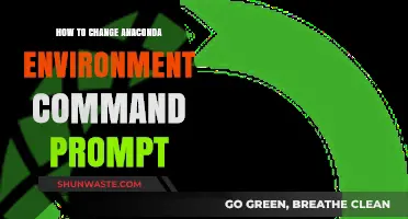 Quick Guide: Changing Anaconda Environment in Command Prompt