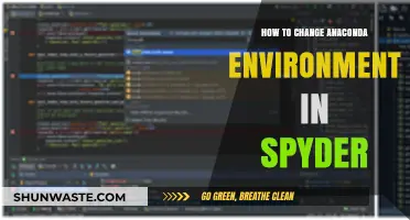 Switching Anaconda Environments in Spyder: A Quick Step-by-Step Guide