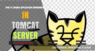 Changing Application Environments in Tomcat Server: A Step-by-Step Guide