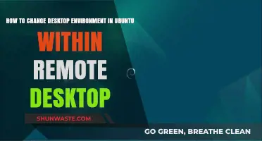 Switch Ubuntu Desktop Environments Seamlessly via Remote Desktop: A Guide