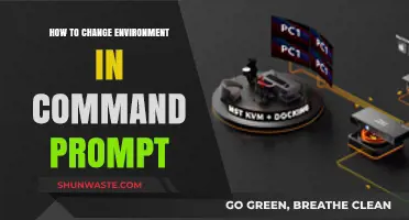 Mastering Command Prompt: Effortlessly Switch Environments in Windows