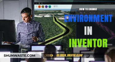 Mastering Environment Changes in Autodesk Inventor: A Step-by-Step Guide