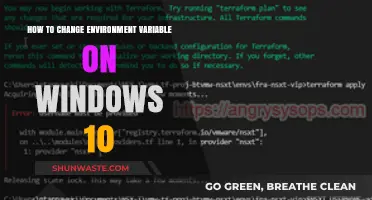Changing Environment Variables in Windows 10: A Step-by-Step Guide