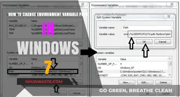 Changing Environment Variable Path in Windows 7: A Step-by-Step Guide