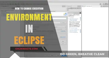 Changing Eclipse Execution Environment: A Step-by-Step Guide for Developers