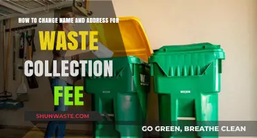 Update Your Waste Collection Fee Details: Change Name and Address Easily