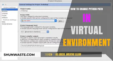 Changing Python Path in Virtual Environments: A Step-by-Step Guide