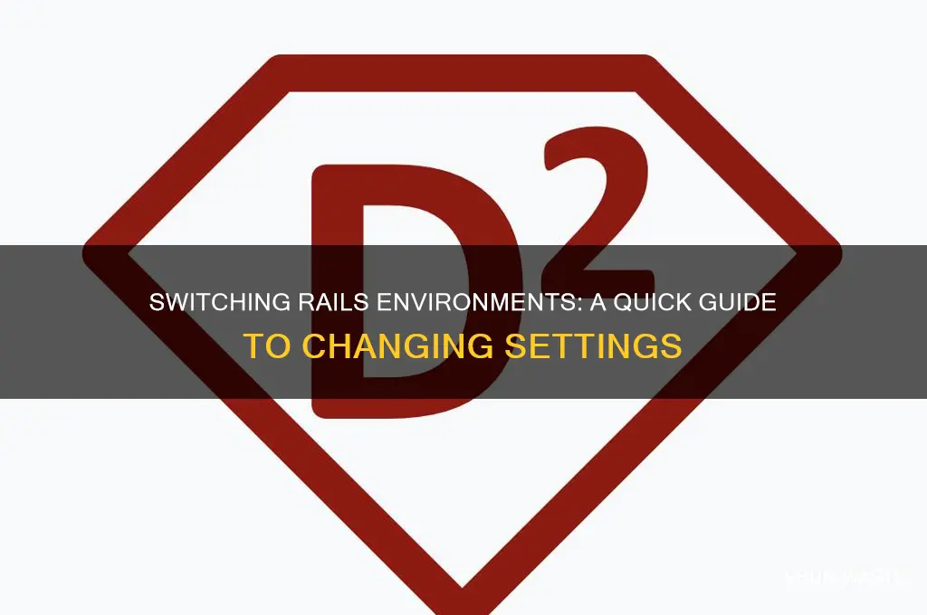 how to change rails environment
