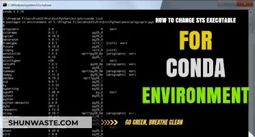 Changing the Sys Executable in Your Conda Environment: A Step-by-Step Guide