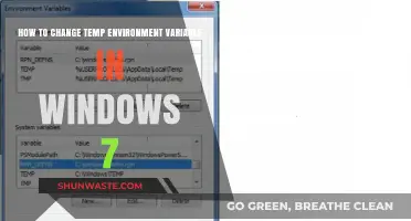 Quick Guide: Modifying Temporary Environment Variables in Windows 7 Easily