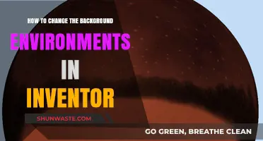 Mastering Inventor: Effortlessly Change Background Environments in Simple Steps