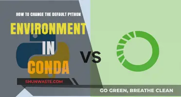 Switching Conda's Default Python Environment: A Step-by-Step Guide