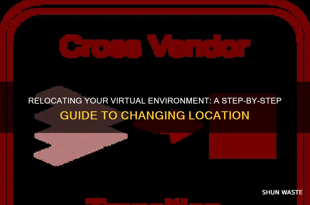 how to change the location of virtual environment