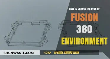 Transform Your Fusion 360 Workspace: Customizing the Environment's Look