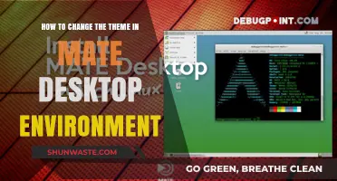 Customize Your Mate Desktop: A Guide to Changing Themes Easily