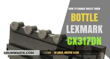 Easy Steps to Replace Waste Toner Bottle in Lexmark CX317dn Printer