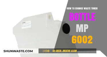 Easy Steps to Replace Waste Toner Bottle in MP 6002 Printer