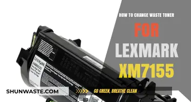 Easy Steps to Replace Waste Toner in Lexmark XM7155 Printer