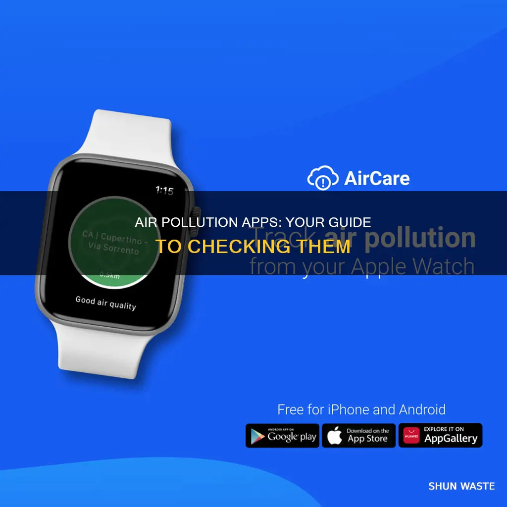 how to check air pollution app