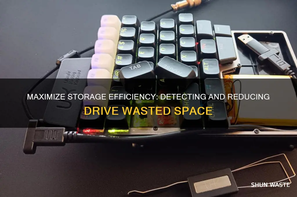 how to check for wasted usage in drives