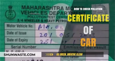Check Your Car's Pollution Certificate: A Quick Guide