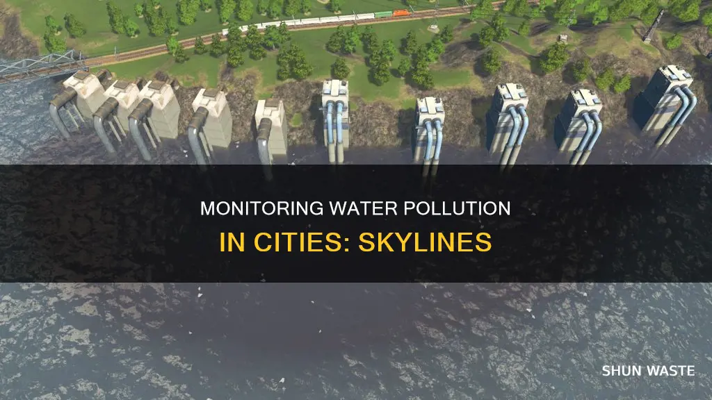 how to check water pollution in cities skylines