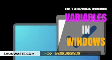 How to Check and Verify Environment Variables in Windows