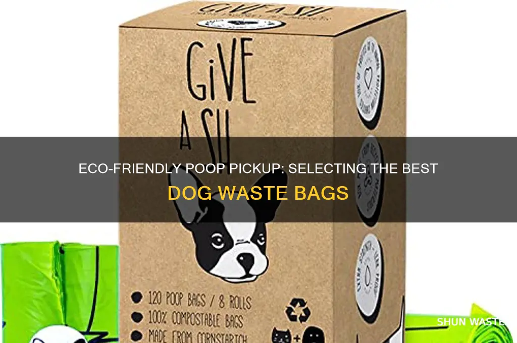 how to choose a quality dog waste bag