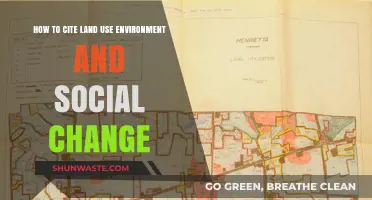 Citing Land Use, Environment, and Social Change: A Comprehensive Guide