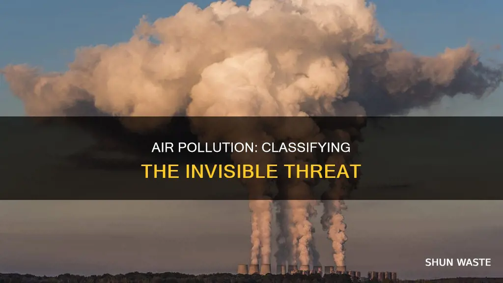 how to classify air pollution