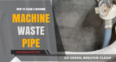 Effective Steps to Clean Your Washing Machine Waste Pipe Easily
