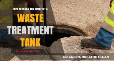 Effective Waste Treatment Tank Cleaning and Disinfection Guide