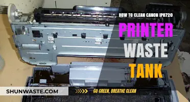 Efficiently Clean Your Canon iP8720 Printer Waste Tank: A Step-by-Step Guide