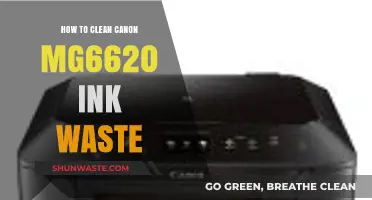 Effective Steps to Clean Canon MG6620 Ink Waste Easily