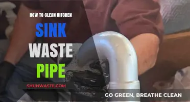 Effective Steps to Clean Your Kitchen Sink Waste Pipe Easily
