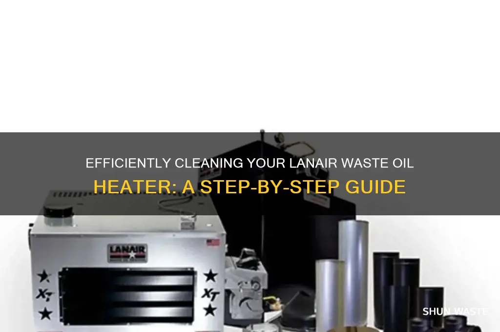 how to clean lanair waste oil heater