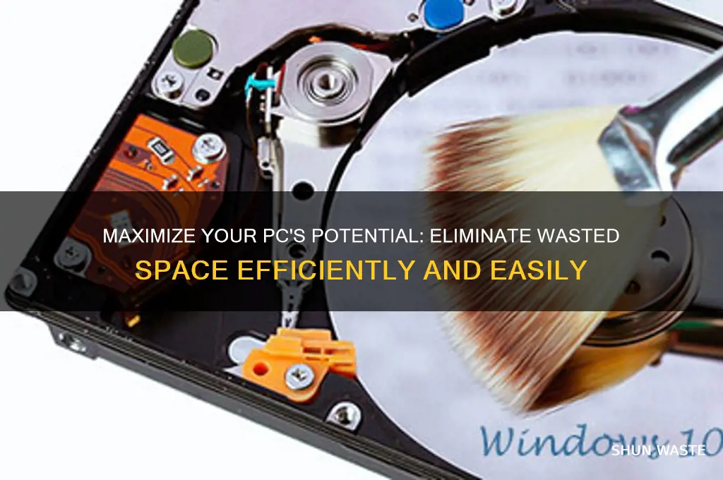 how to clean out wasted space in computer