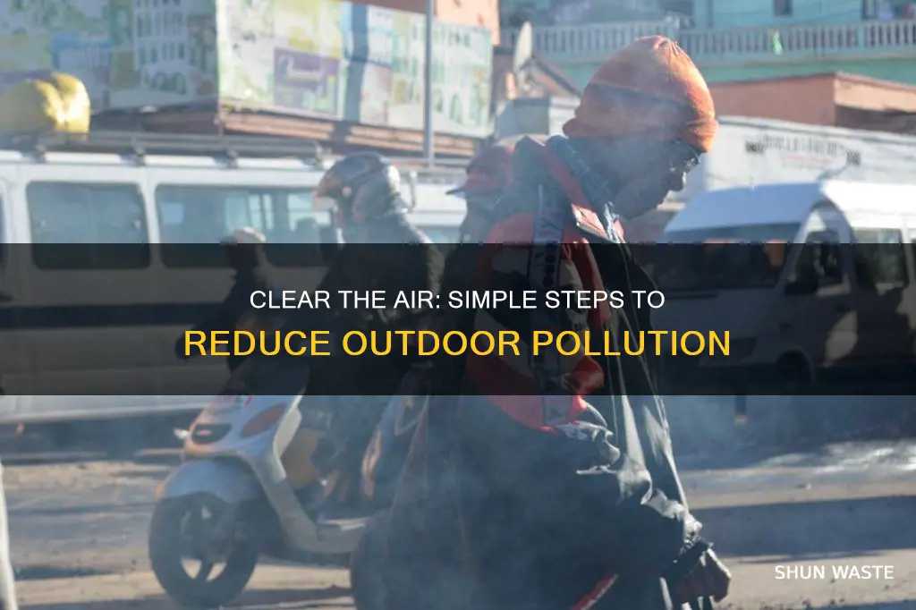 how to clean outdoor air pollution