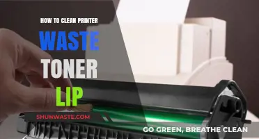 Effective Steps to Clean Your Printer's Waste Toner Lip Easily