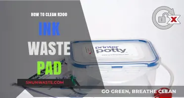 Epson R300 Ink Waste Pad Cleaning: Step-by-Step Guide to Reset