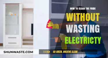 Efficient Fridge Cleaning: Save Energy While Keeping It Spotless