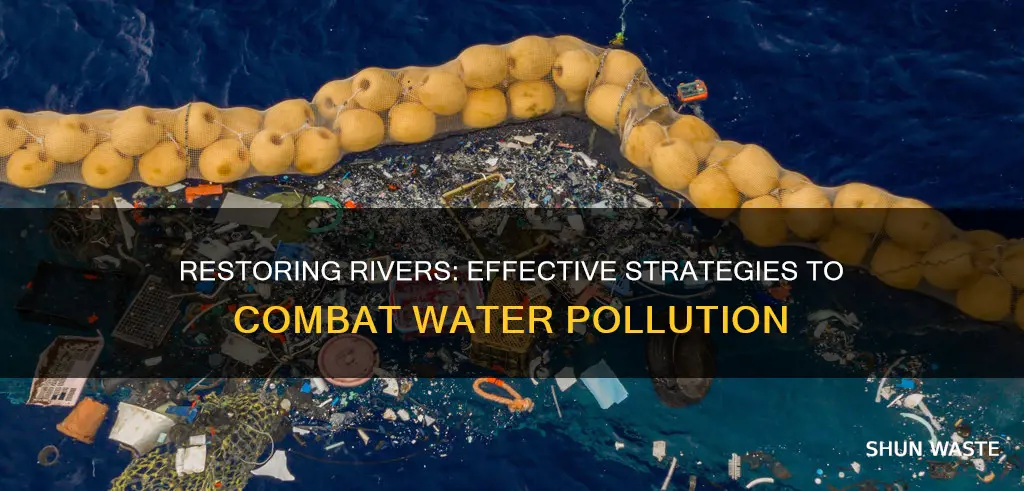 how to clean up water pollution