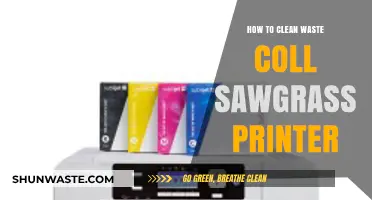 Efficiently Clean Your Sawgrass Printer's Waste Collet: A Step-by-Step Guide